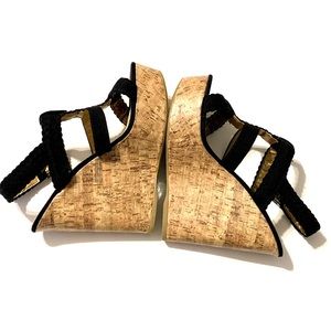 ❌SOLD❌Just Fab Wedge Sandals. Size 9.5